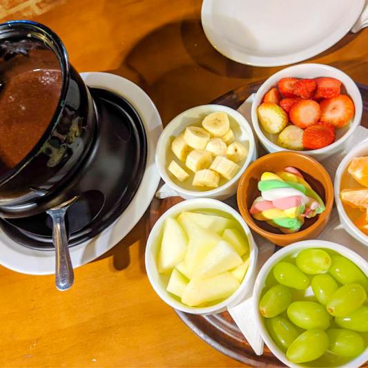 Fondue de Chocolate (Para duas pessoas) confirmar disponibilidade