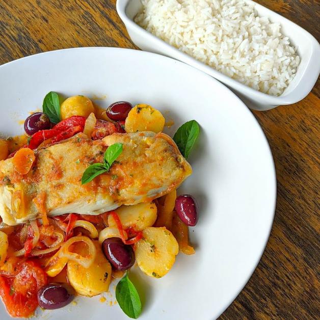 Bacalhau a Moda da Casa (individual - posta de aprox. 360g - MORHUA)