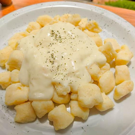 Gnocchi de Batata ao Molho Branco (individual)